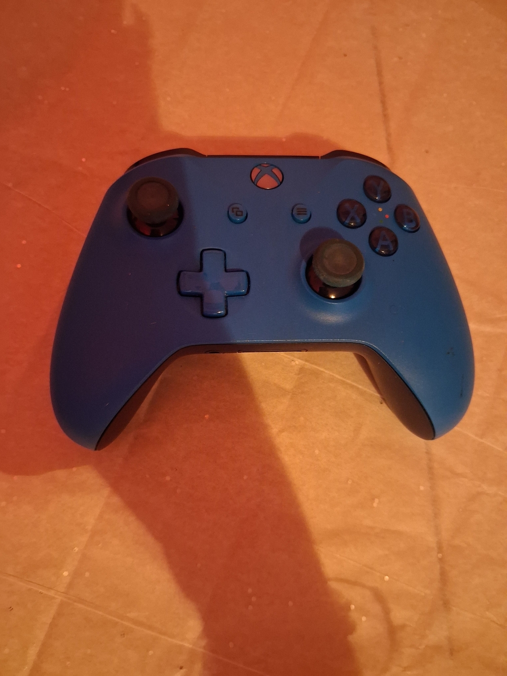 Xbox One Wireless Controller – Blue/Black – Excellent Condition